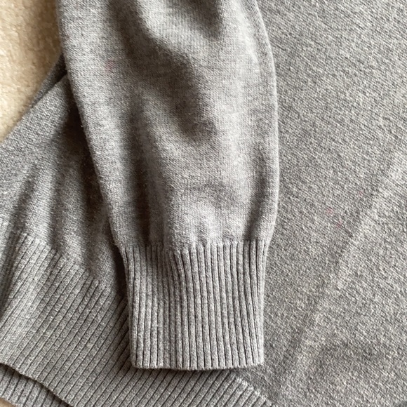PENGUIN Men’s Grey V Neck Sweater lightweight - Picture 3 of 5